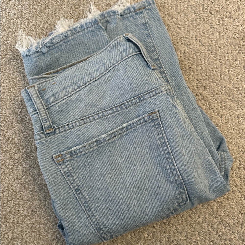 Madewell Slim Demi-Boot 27P Light Wash